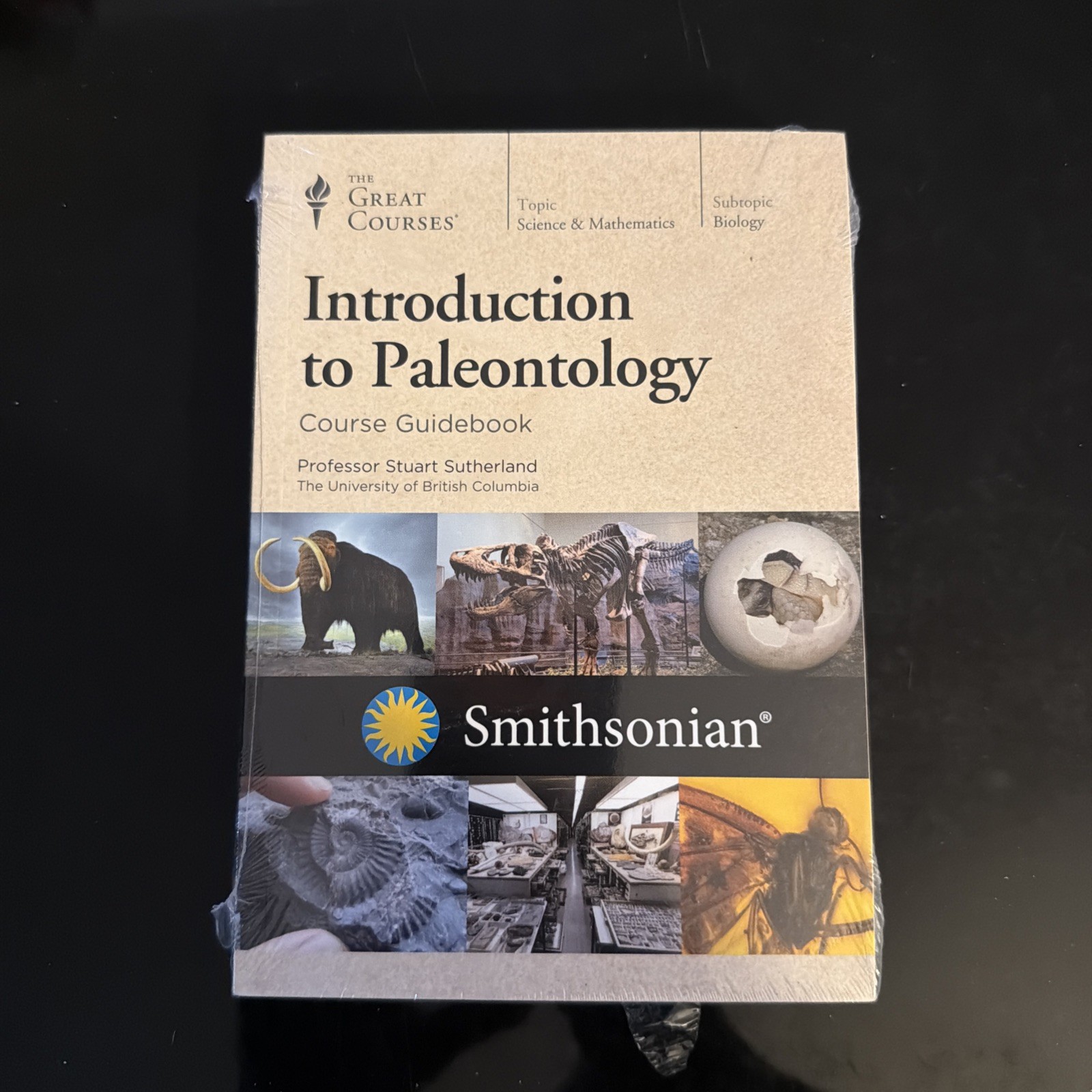 The Great Courses INTRO TO PALEONTOLOGY DVD Set & Course Book Sealed