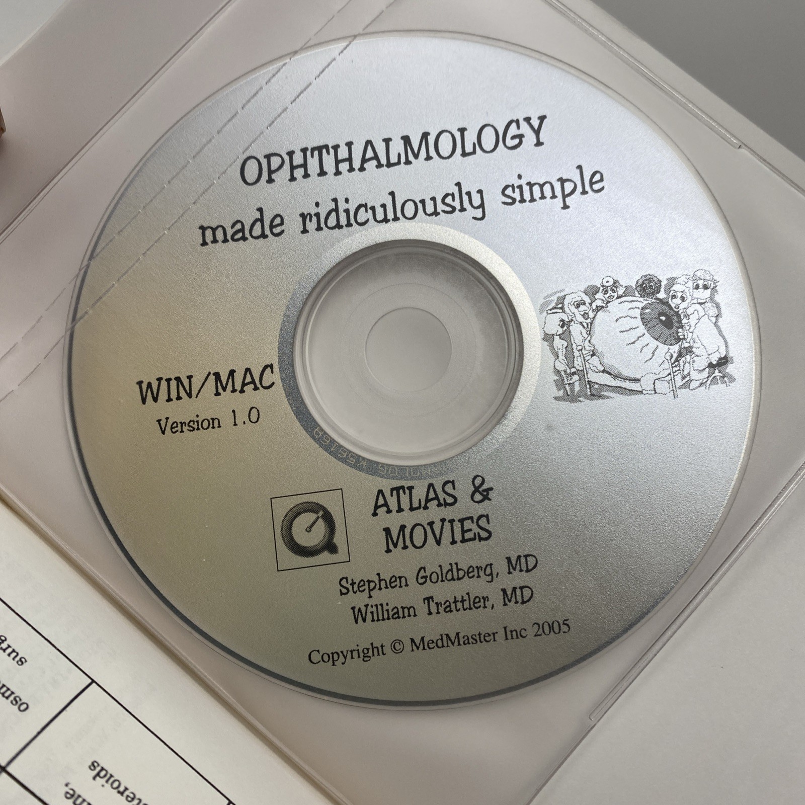 Ophthalmology Made Ridiculously Simple, Interactive CD (Atlas) + 3rd Ed.~Book