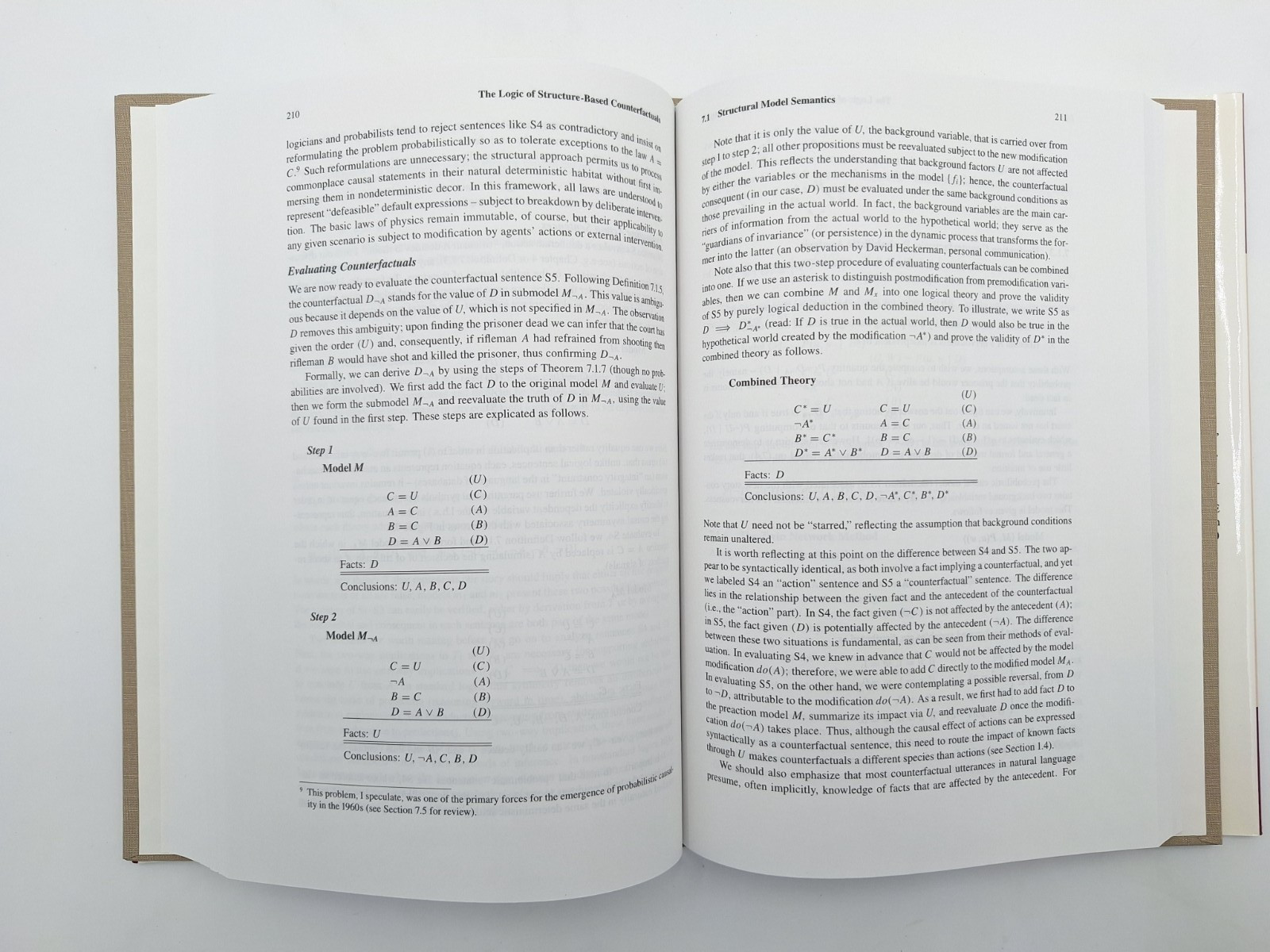 Causality Models, Reasoning, And Inference Judea Pearl 2000 Hardcover Book