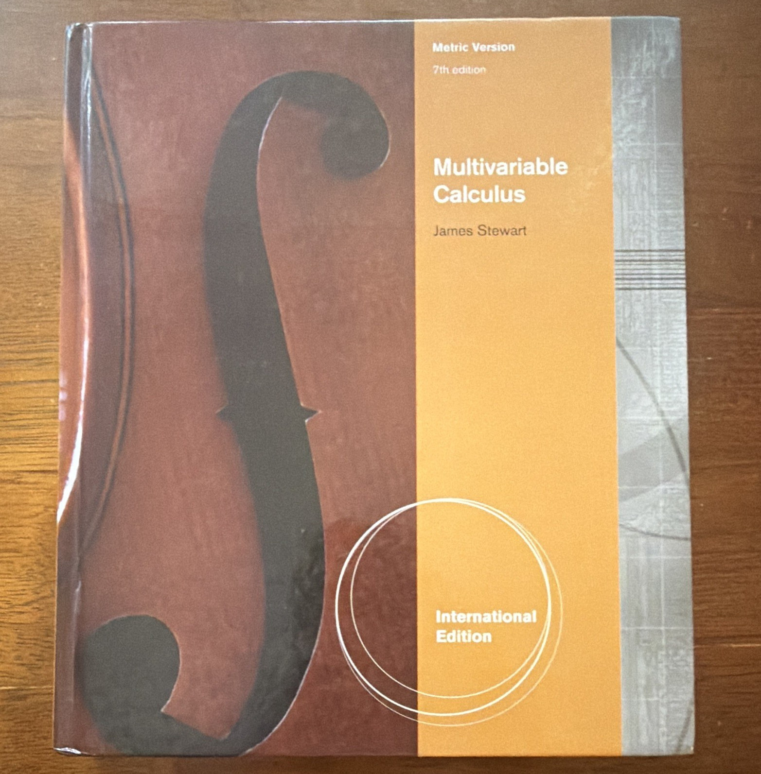 Brooks/Cole Multivariable Calculus James Stewart 7th Ed Metric Intl Ed PB