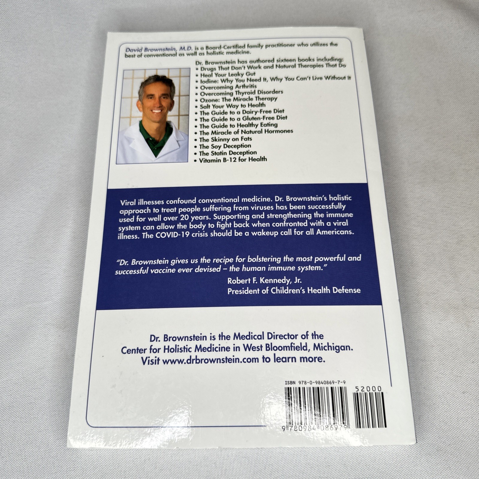 Holistic Approach to Viruses by David Brownstein (2020, Trade Paperback)
