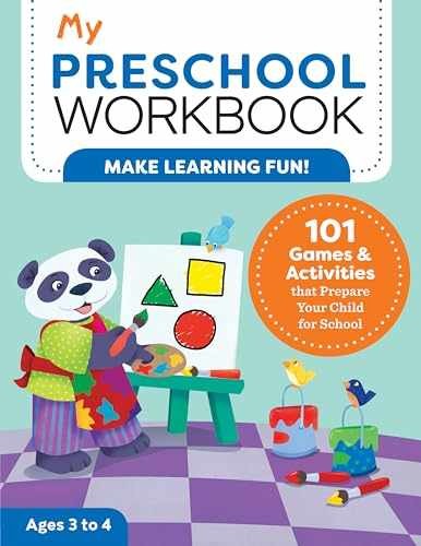 My Preschool Workbook: 101 Games & – Paperback, by Lynch Brittany – Very Good