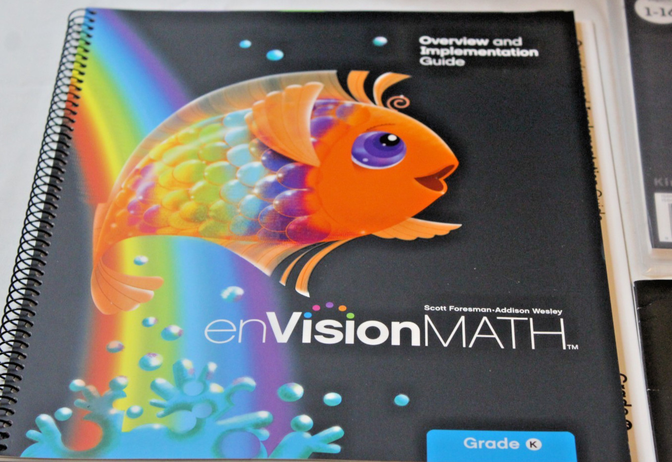 Savvas Envision Mathematics Grade K Topics 1-16 Teacher’s Edition Set