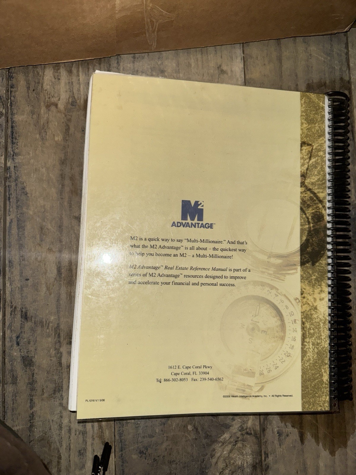 Real Estate Reference Manual Version 1.0 Book M2 Advantage