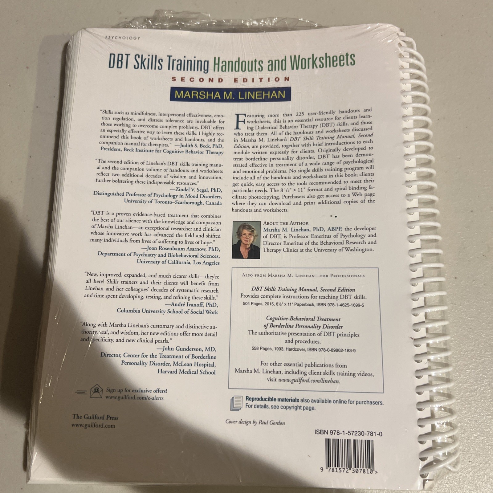 DBT Skills Training Handouts and Worksheets by Marsha M. Linehan (2014)