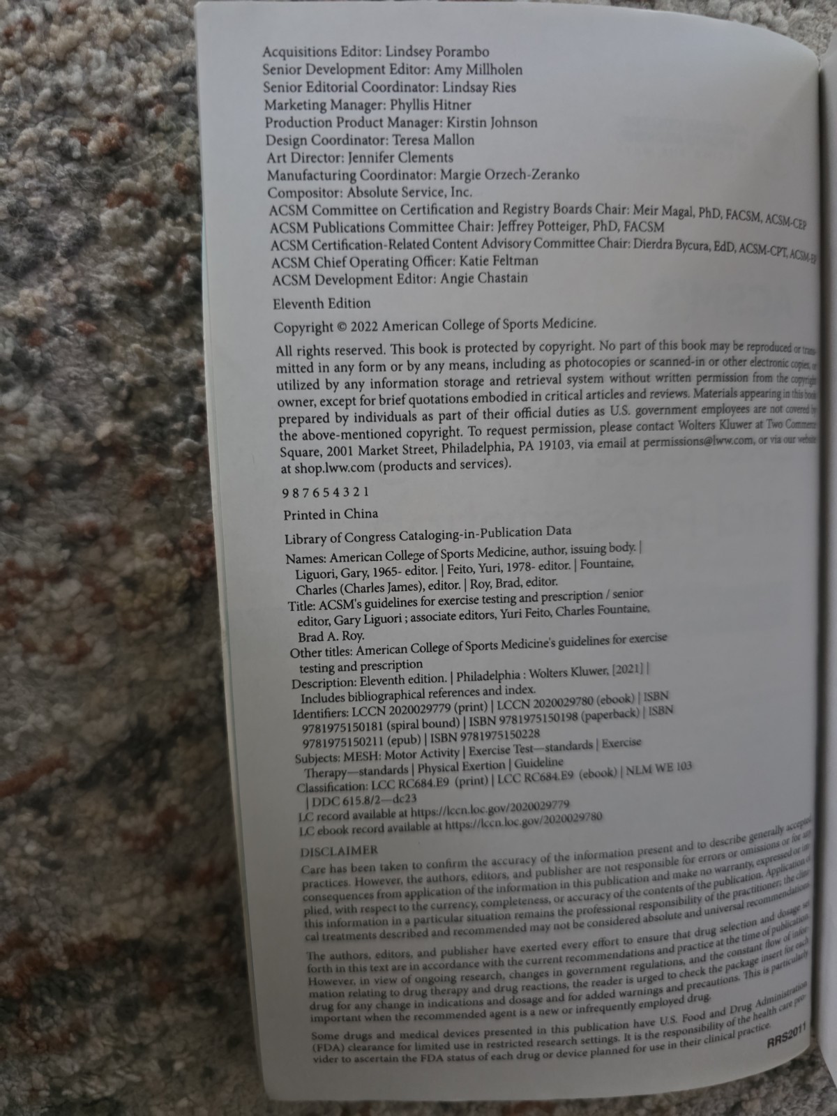 Lippincott Connect-Acsm Ser.: ACSM’s Guidelines for Exercise Testing and…