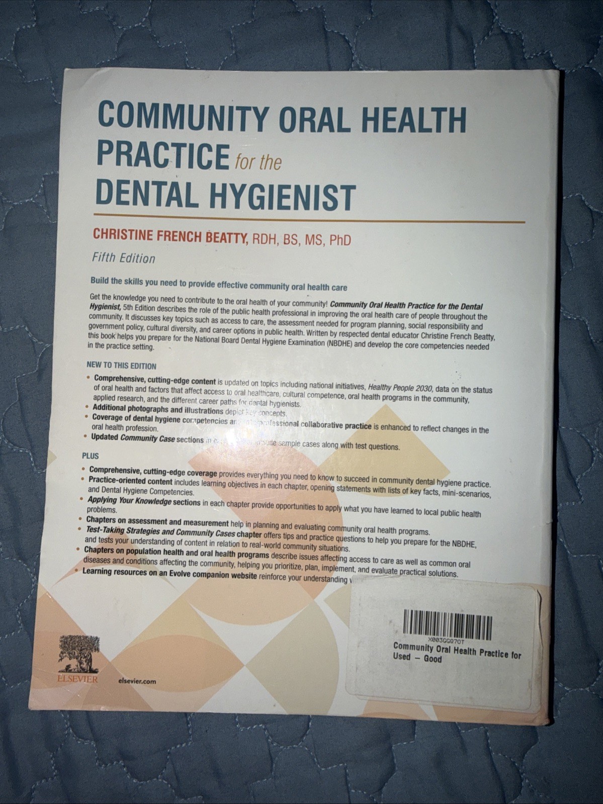 Community Oral Health Practice for the Dental Hygienist By Beatty 5th Edition