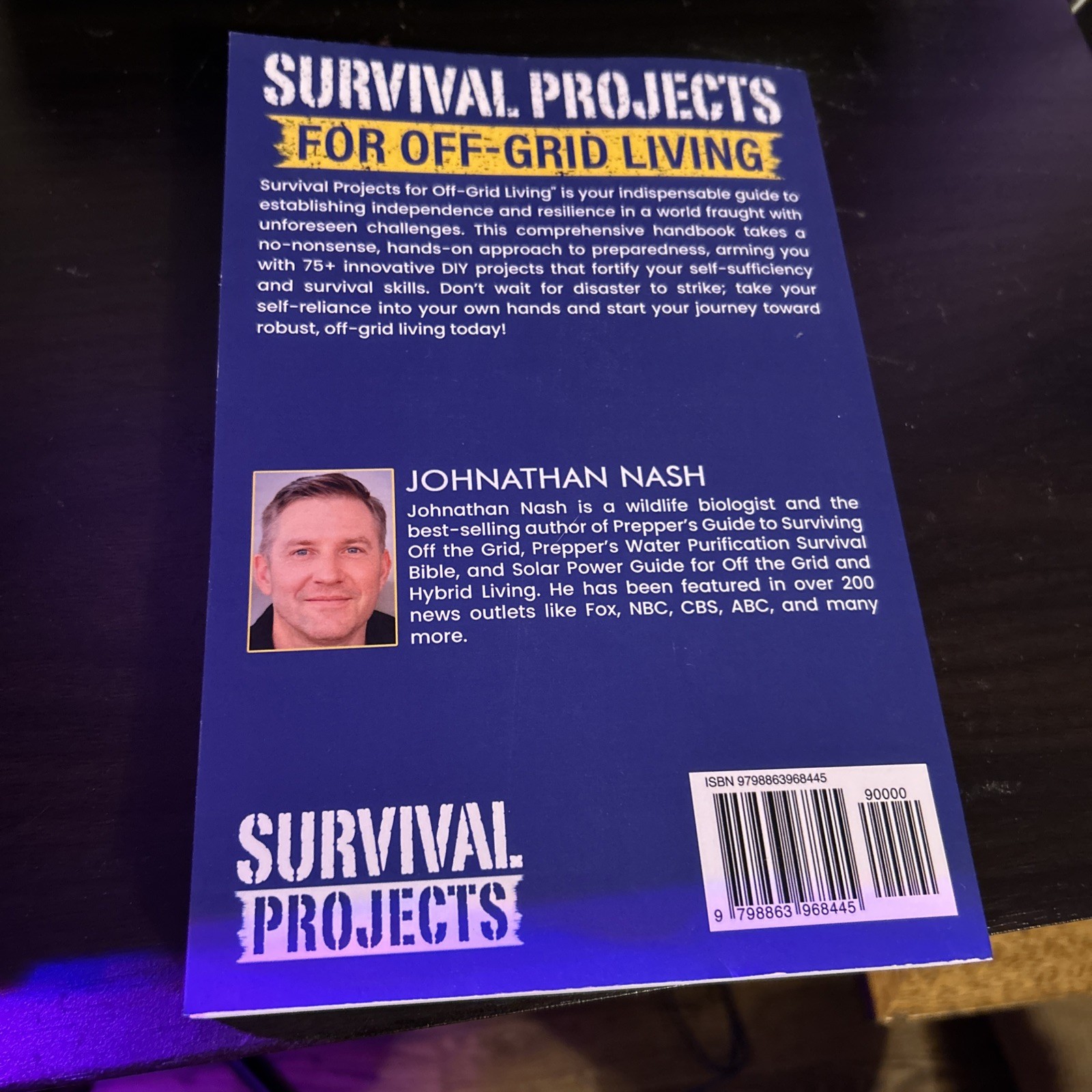 Survival Projects for Off-Grid Living: Survivalist’s Handbook of DIY Projects