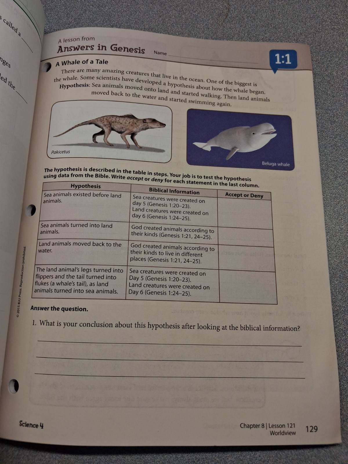 BJU Press Science 4 Child Kit New!!!!