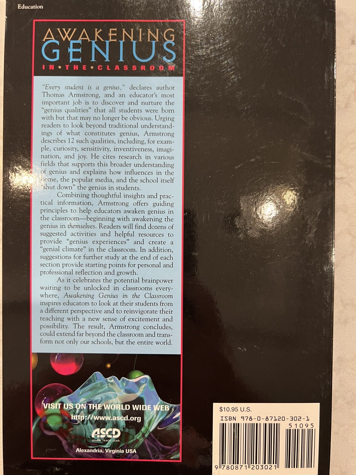 Awakening Genius in the Classroom by Thomas Armstrong (1998, Trade Paperback)
