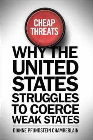 Cheap Threats: Why the – Paperback, by Pfundstein Chamberlain Dianne – Good