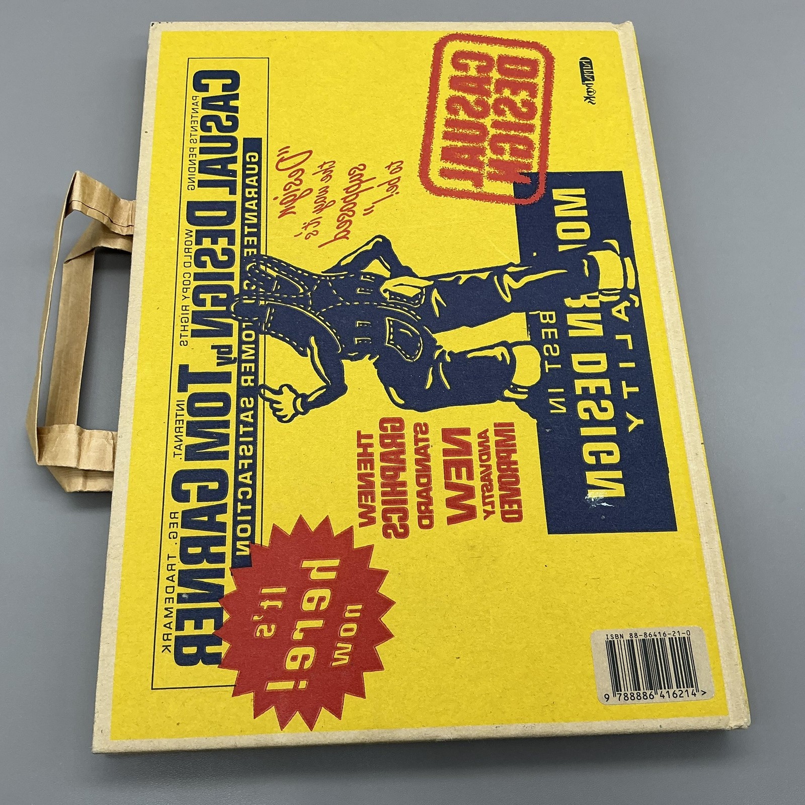 Casual Design Thomas Garner Graphic Design Advertising Art Book Hardcover Italy