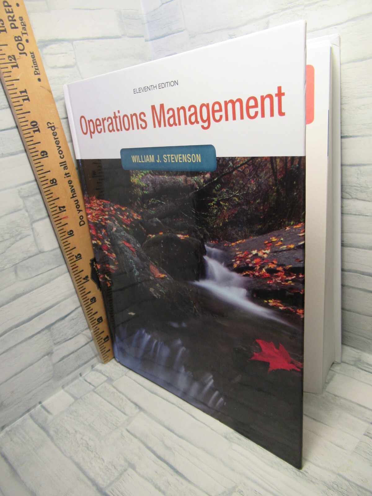 Operations Management / 11th edition / by William J. Stevenson /