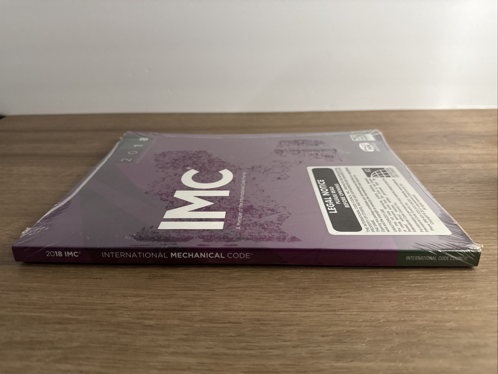 2018 International Mechanical Code (International Code Council) Brand New