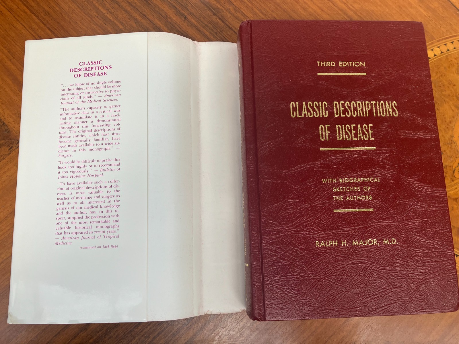 Classic Descriptions of Disease by Ralph H. Major