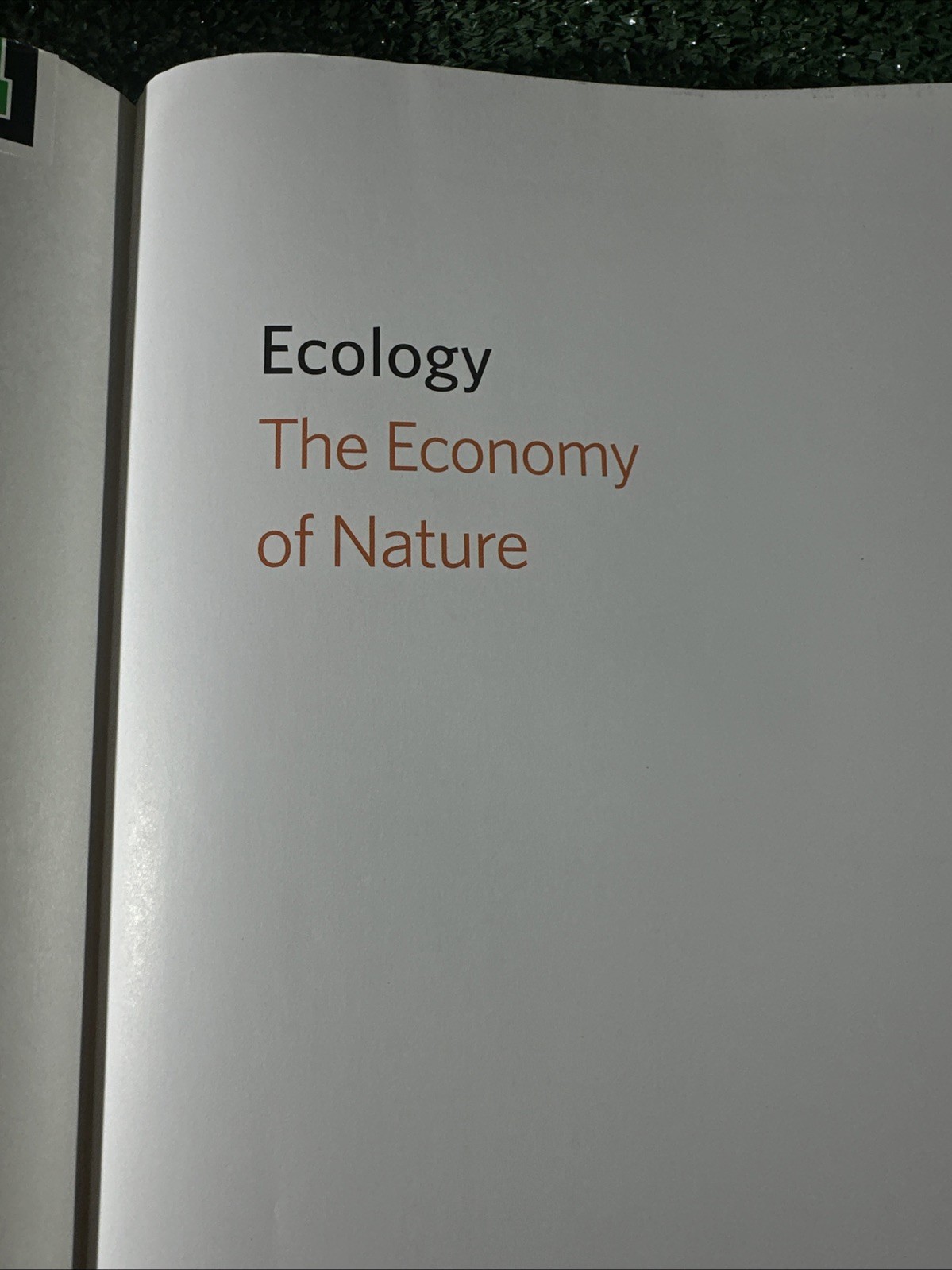 Ecology The Economy of Nature 7th Edition Paperback Robert Ricklefs, Rick Relyea
