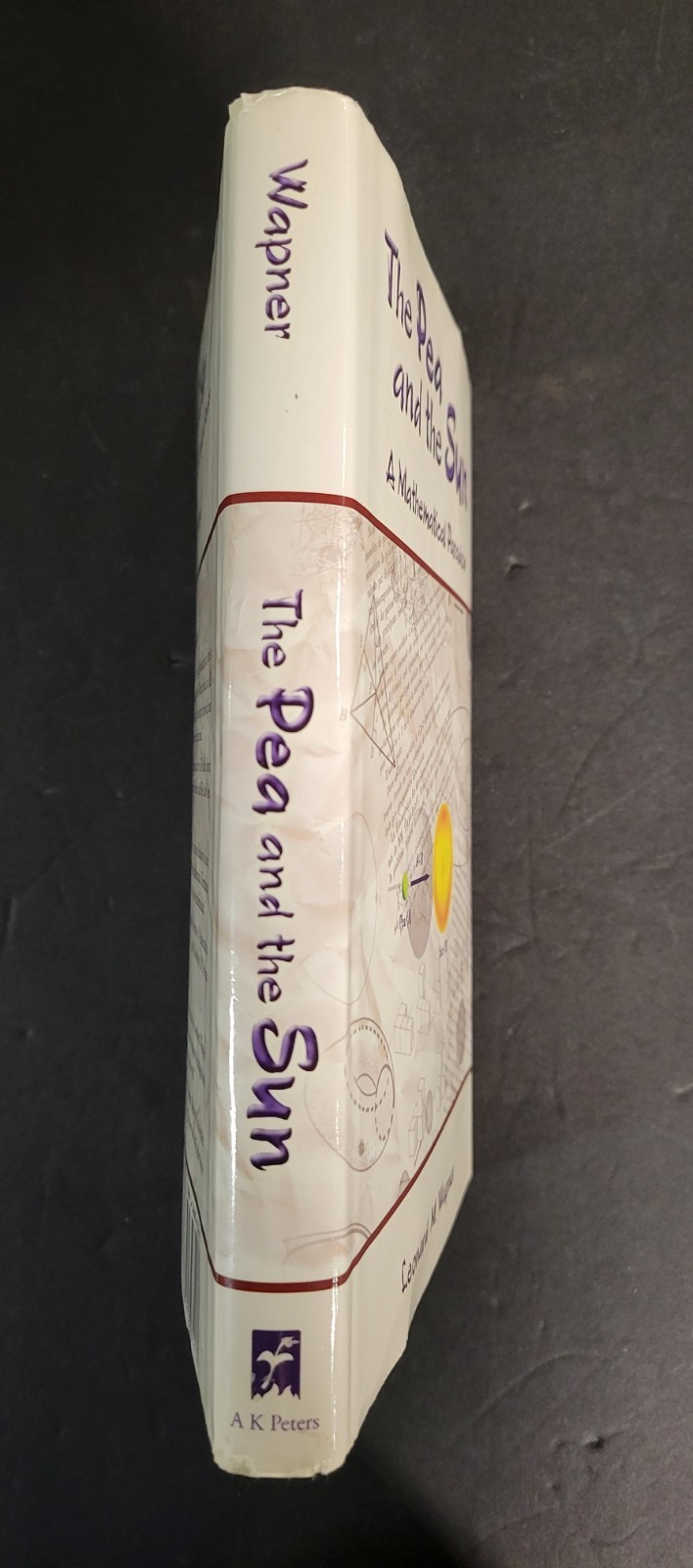 THE PEA AND THE SUN Mathematical Paradox by L. Wapner (2005, HCDJ) VERY GOOD
