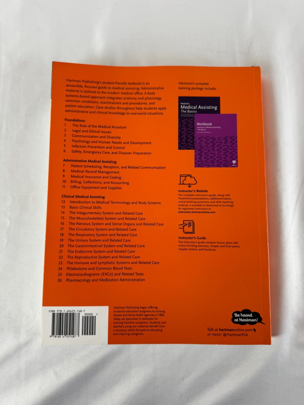 Hartman’s Medical Assisting: The Basics Complete Learning Package with Workbook