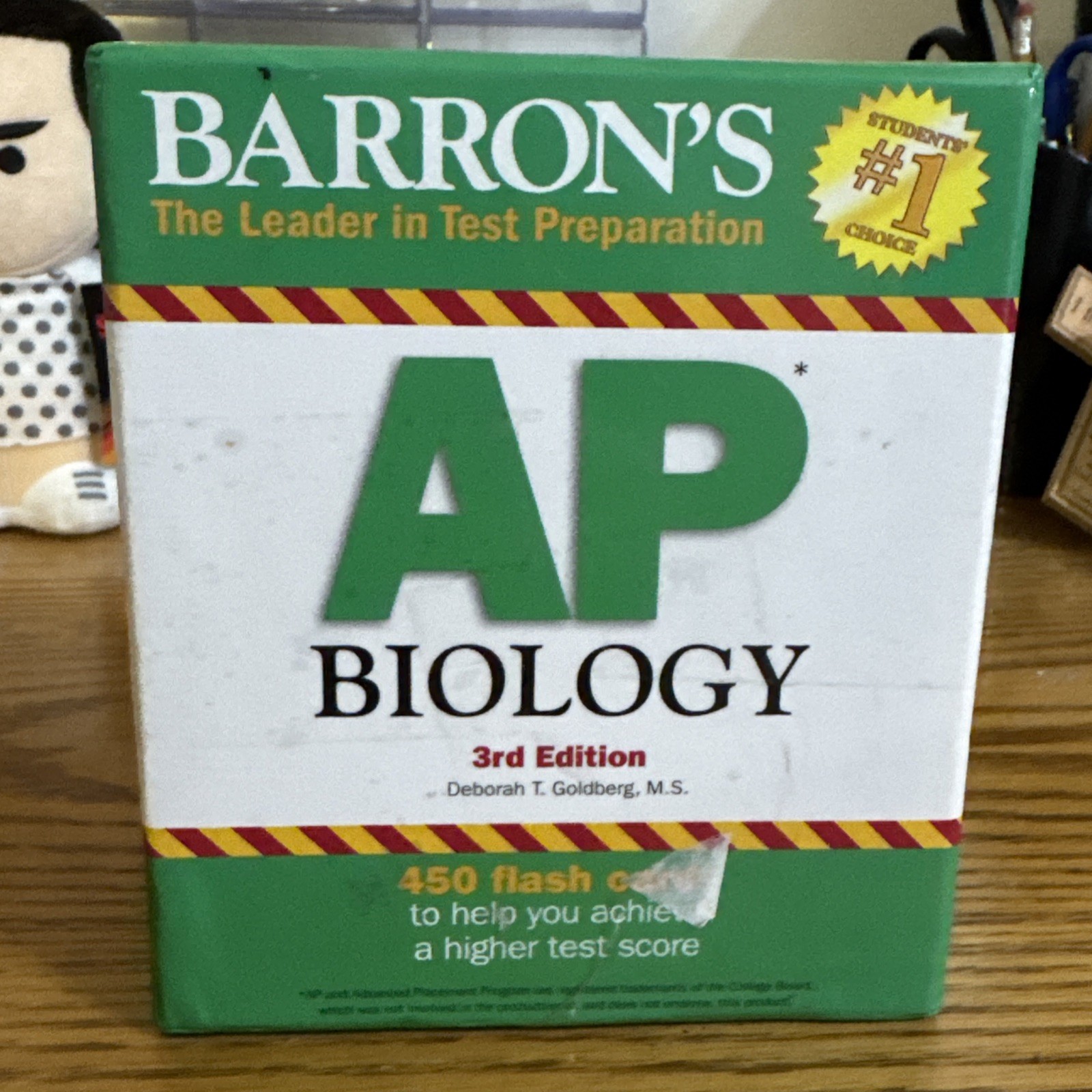 Barron’s Ap Ser.: AP Biology Flash Cards by Deborah T. Goldberg 2016-Flash Cards