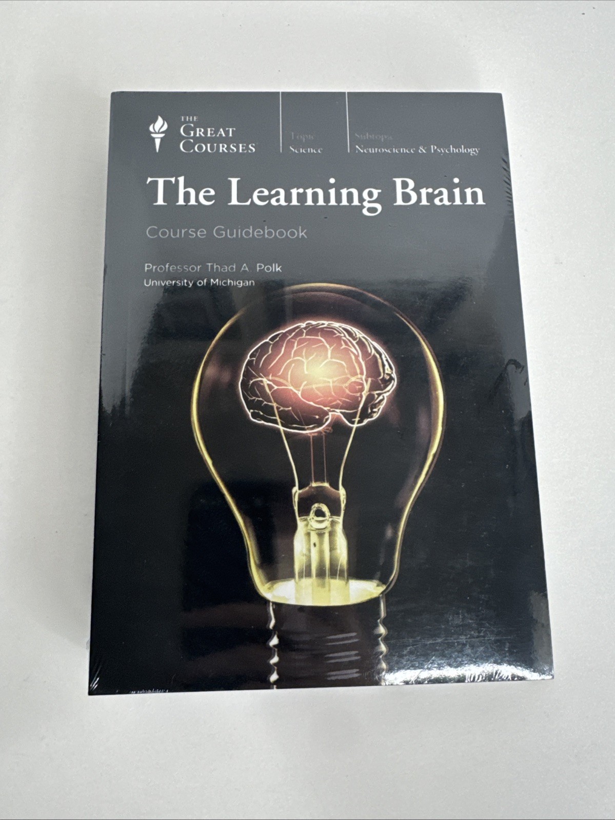 The Great Courses: The Learning Brain DVD 4 Disc Set New Sealed with Guidebook