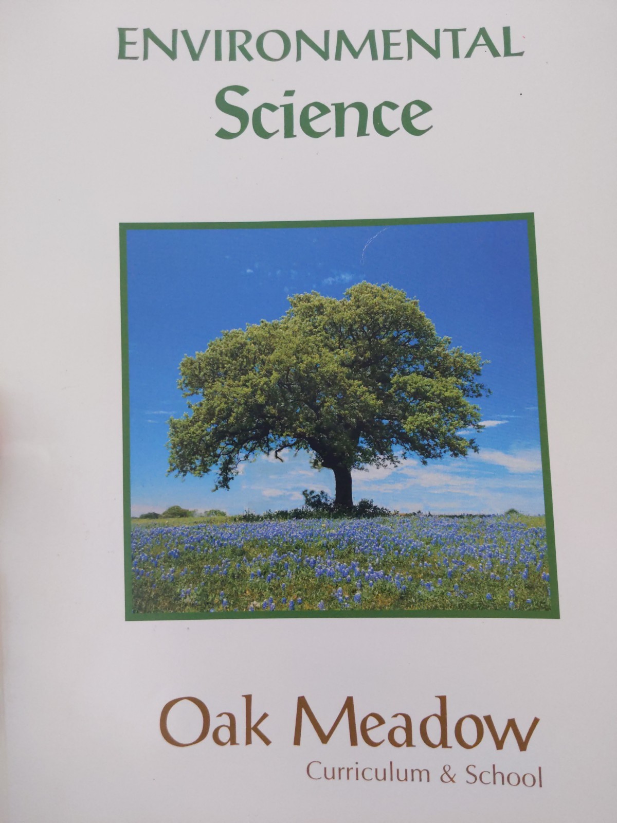 Oak Meadow Environmental Science Book