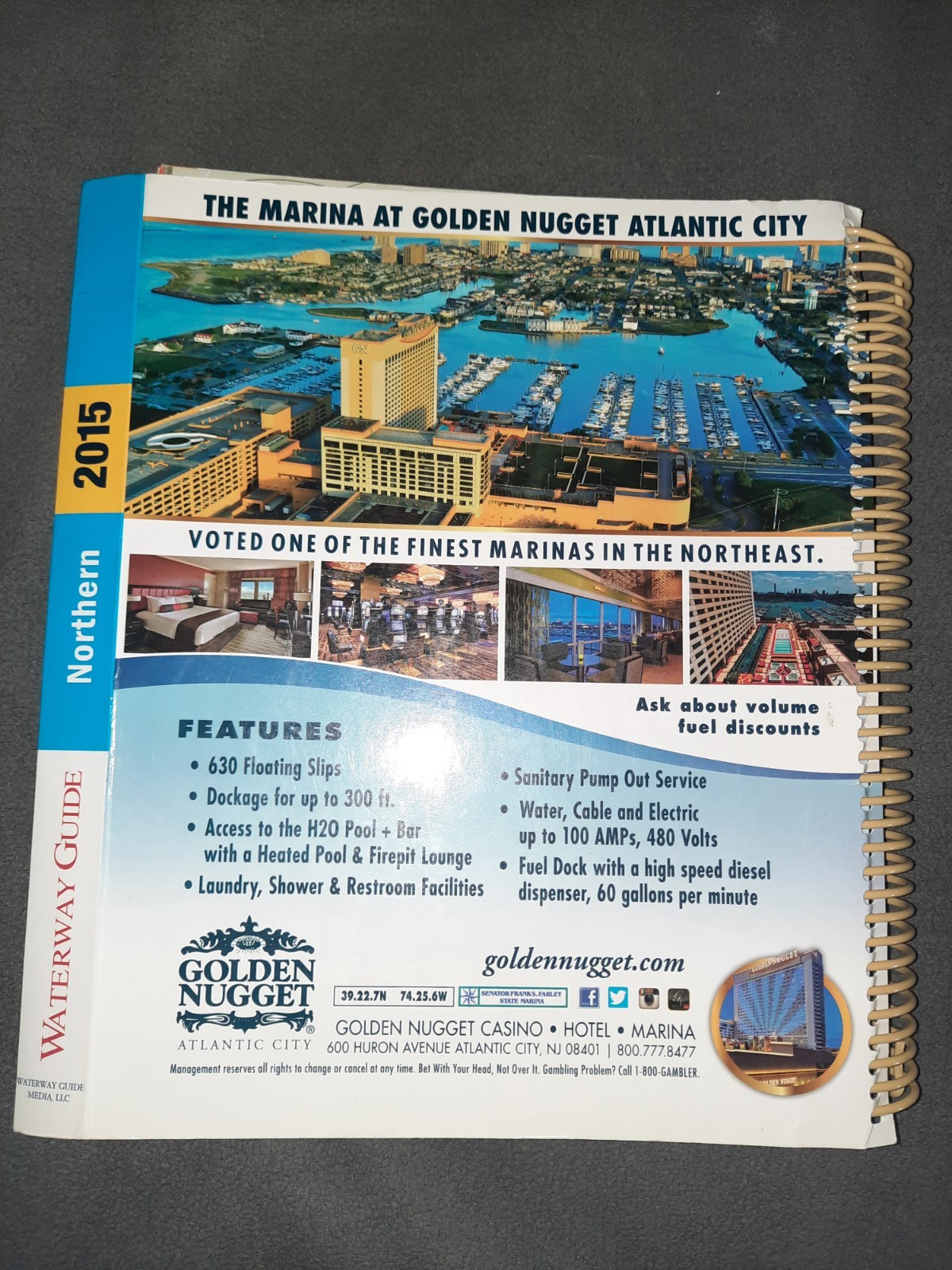 WATERWAY GUIDE NORTHERN 2015 Long Island Sound & New England Waters New Jersey