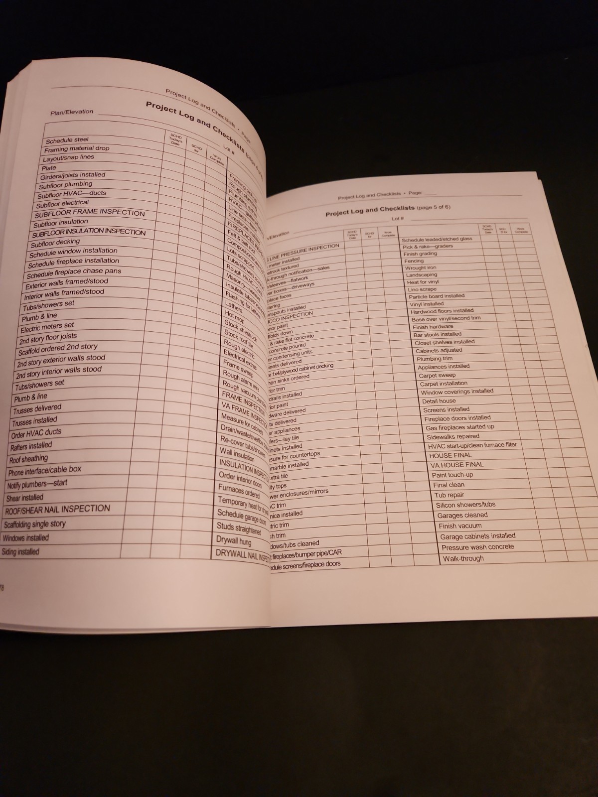 Daily Field Guide: A Logbook for Home Builders, Second Edition – paperback T…