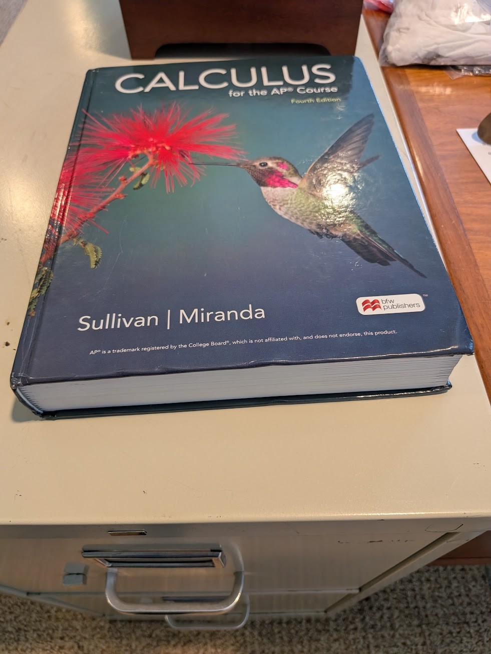 Calculus for the AP Course 4th Edition Michael Sullivan 2023 Hardcover Very Good