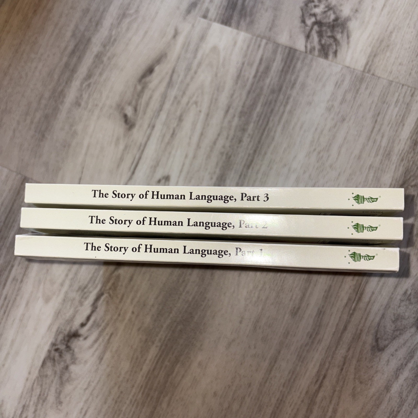 The Story of Human Language Complete Set (1,2,3)by John McWhorter(748)