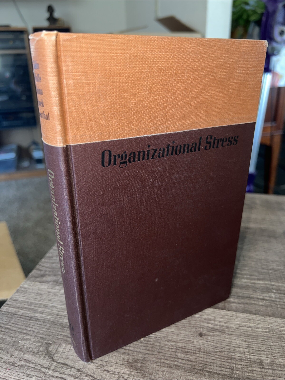 Organizational Stress Studies In Role Conflict & Ambiguity /John Wiley & Sons/b5