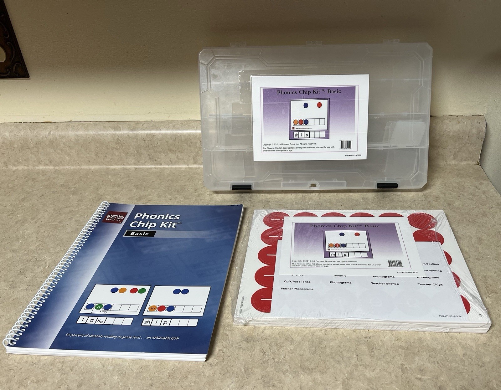 Phonics Chip Kit Basic by 95 percent Group PH2901-PO101430