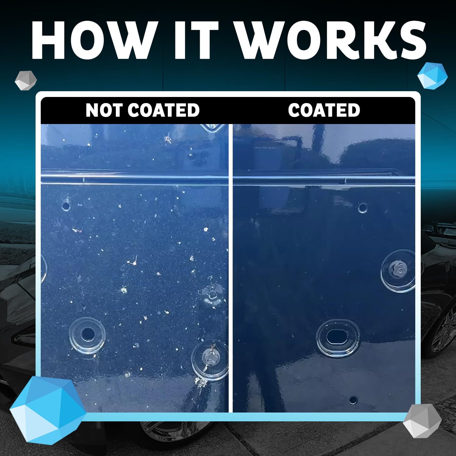 20oz Waterless Car Detailer Spray – Clean Shine & Protect Paint Glass Wheels