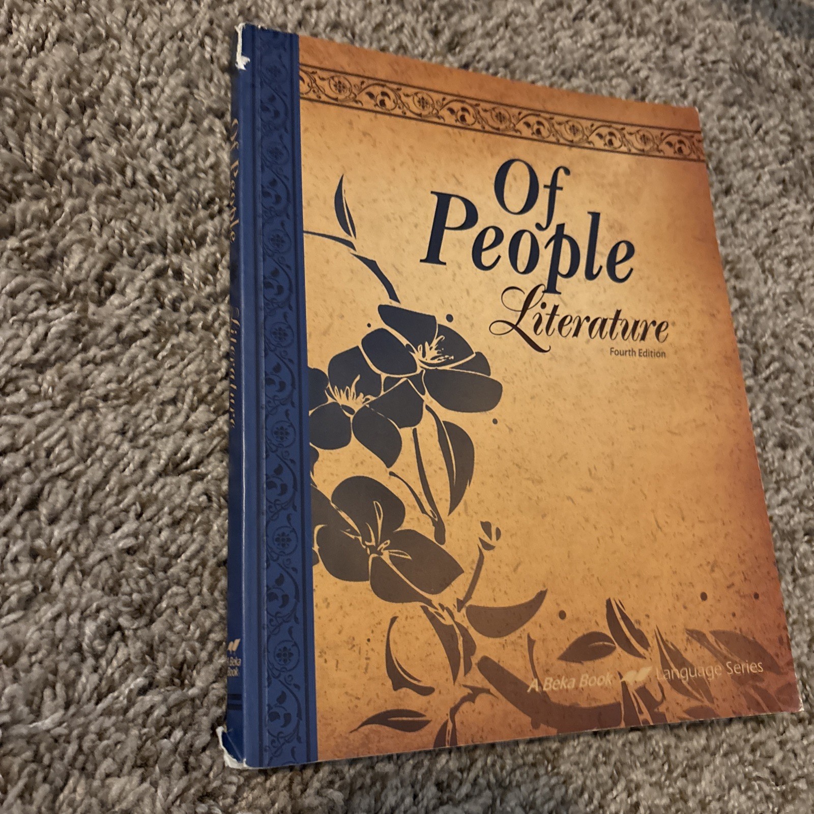 Abeka of People Literature Student Textbook 7th Grade 4th Edition and Answer Key