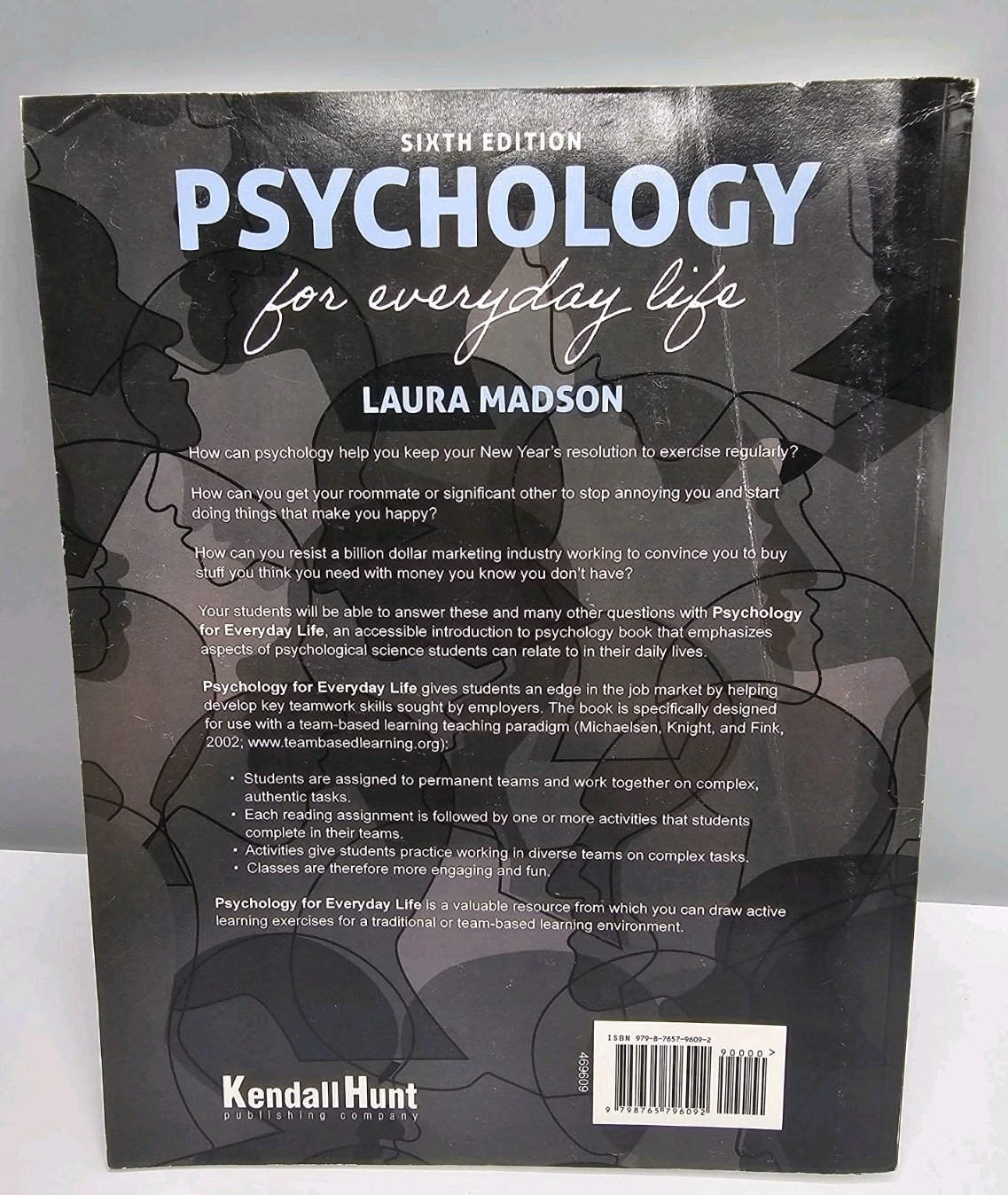 Psychology For Everyday Life Book Laura Madson Sixth Edition