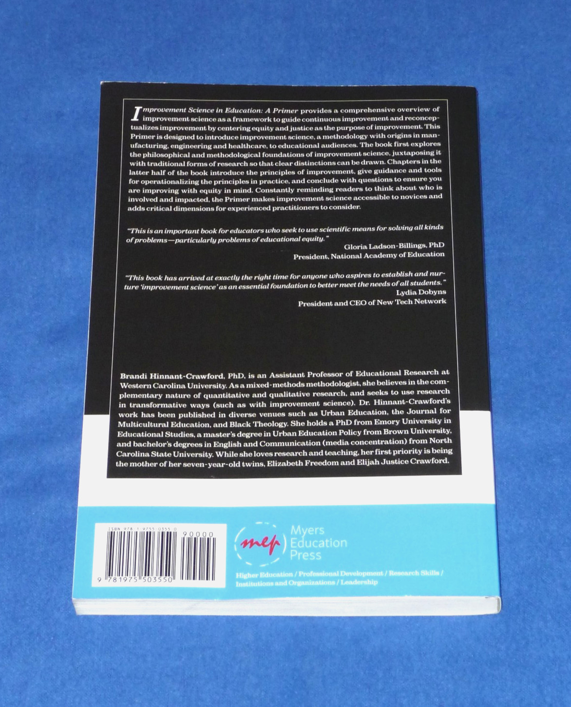 Improvement Science in Education: A Primer – Hinnant-Crawford – Paperback
