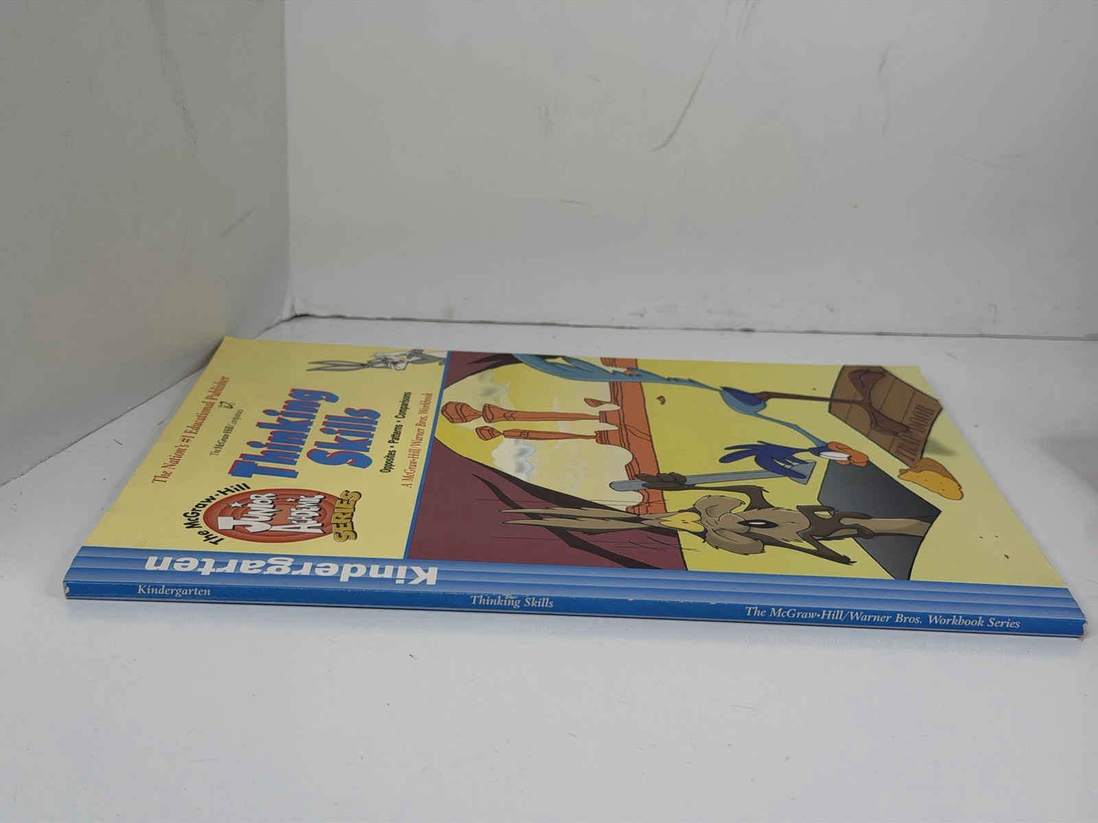 Warner Brothers Thinking Skills Kindergarten Workbook 1999 McGraw Hill New