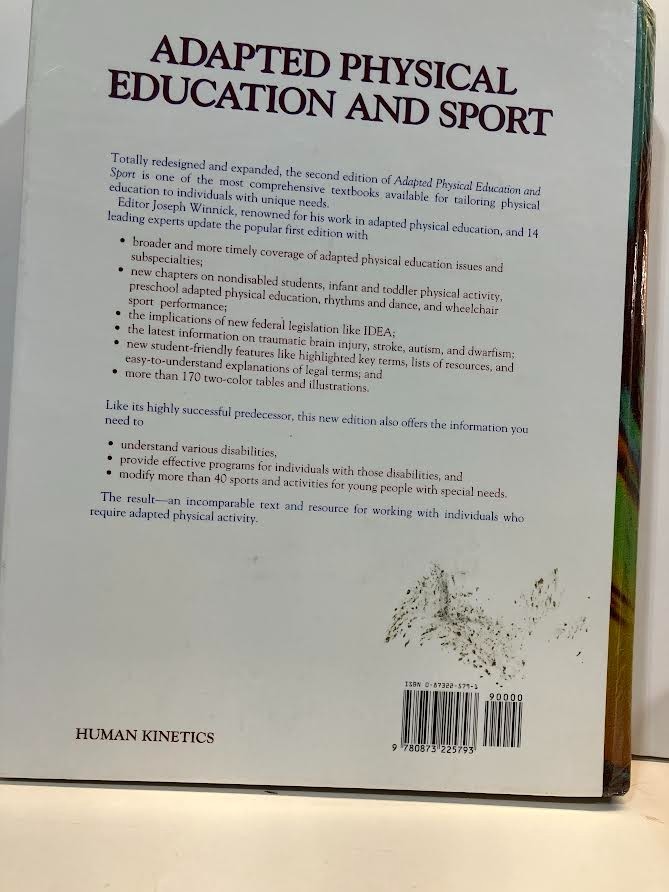 Adapted Physical Education and Sport Hardcover Second Edition