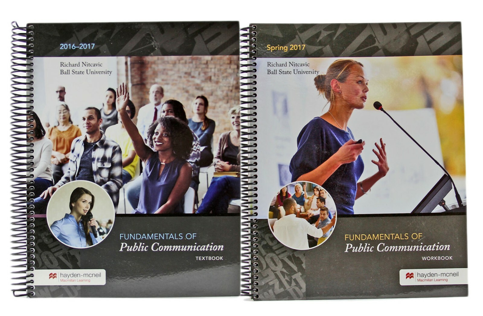 2017 Ball State Public Communication College Textbook Workbook Hayden Mcneil Set