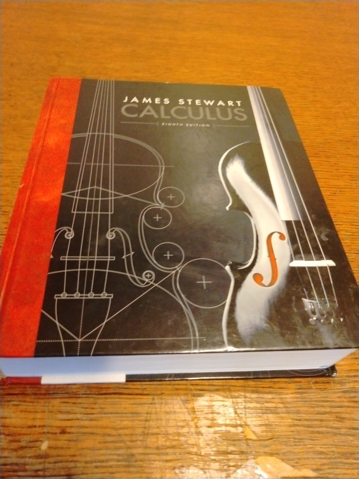 James Stewart Calculus 8th Edition Hardcover Textbook Math STEM Used