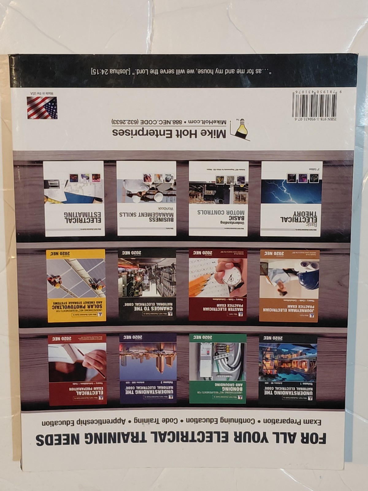Mike Holt’s 2020 Illustrated Guide Understanding the NEC, Vol 1 Articles 90-480