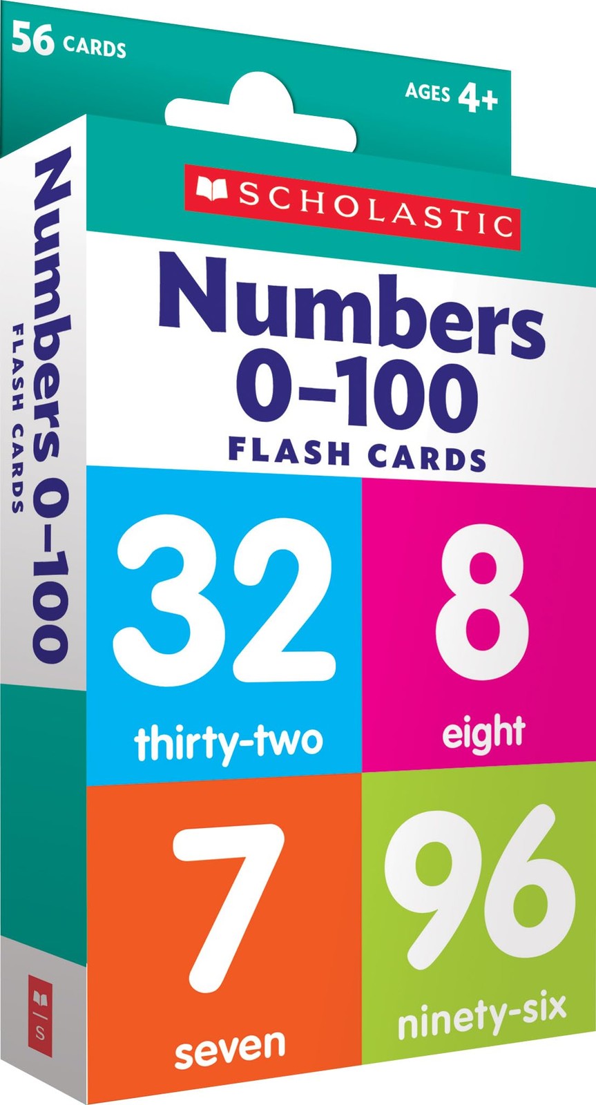Flash Cards: Numbers 0 – 100 Medium