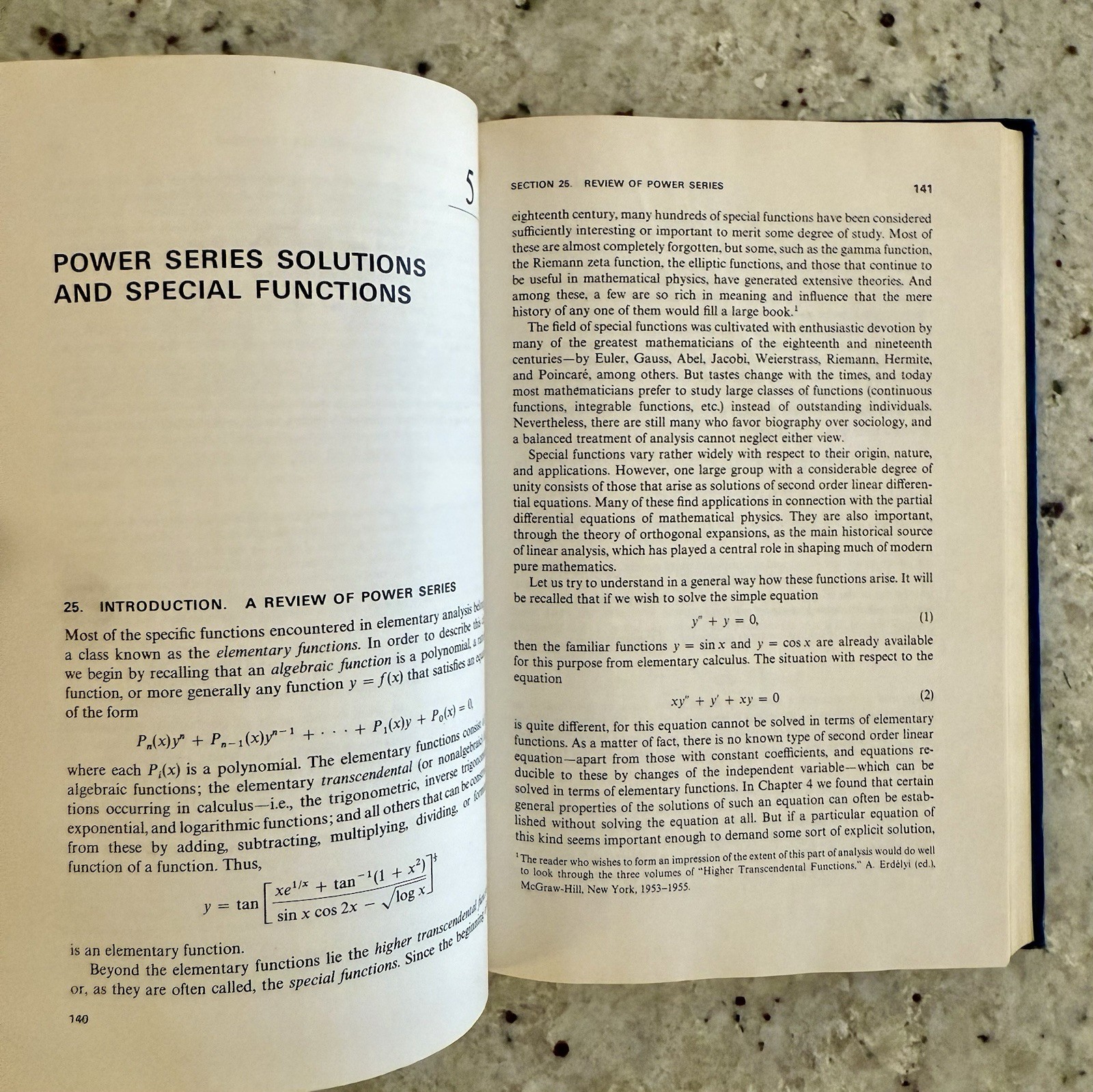 Differential Equations w/Applications & Historical Notes, Simmons 1972 HC