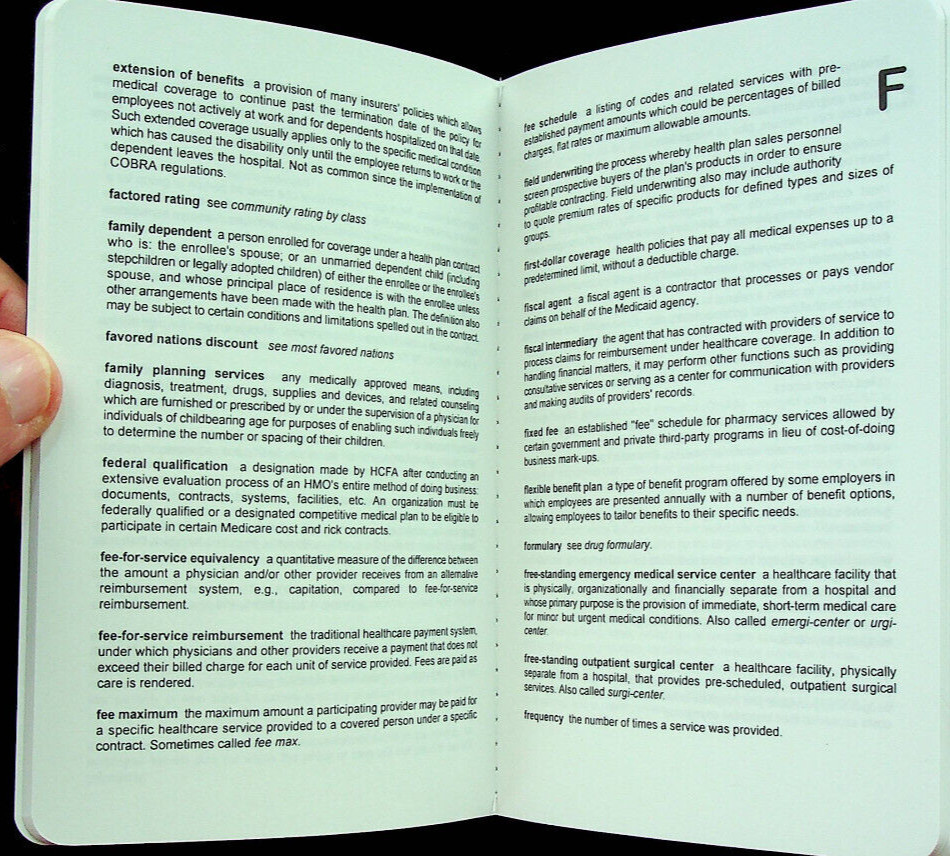 NPC Pocket Glossary of Managed Care Terms – New, Softcover – Unspecified Pub Yr.
