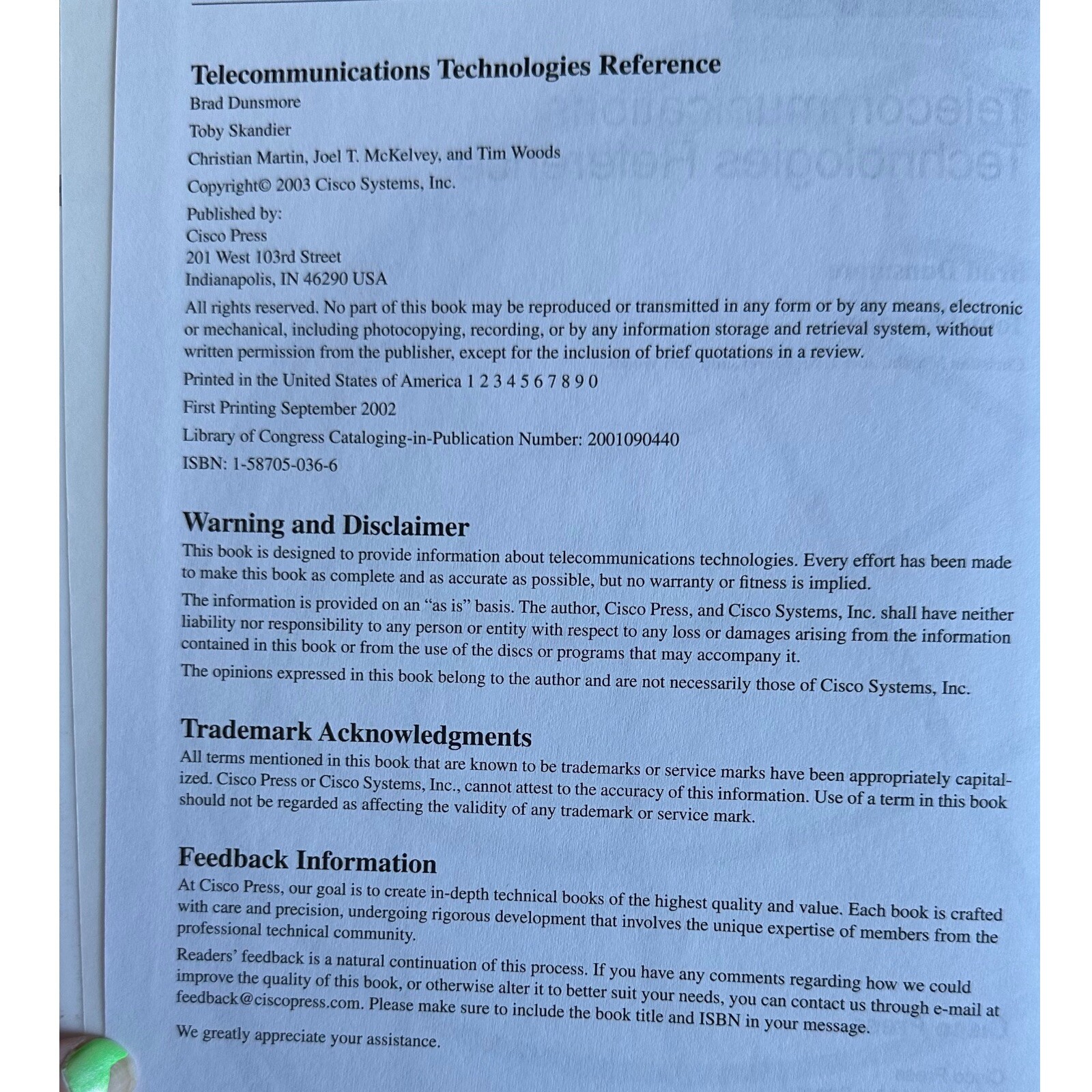 Telecommunications Tech Reference Book ISDN T1 ATM SONET Retro 90s Academia Art
