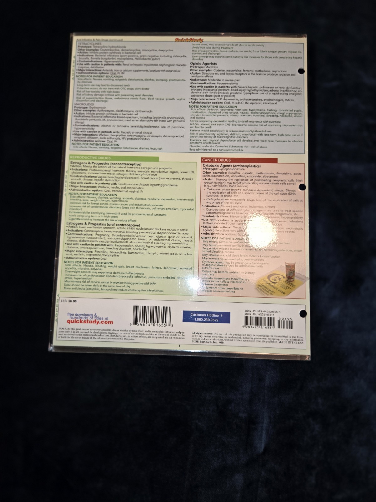 Nursing Pharmacology by Inc. BarCharts (2011, Book, Other)