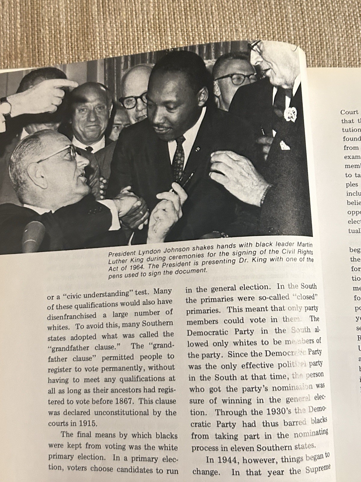 Vintage U.S. Civics Textbook ‘Practical Politics And Government In The U.S.’ ‘76