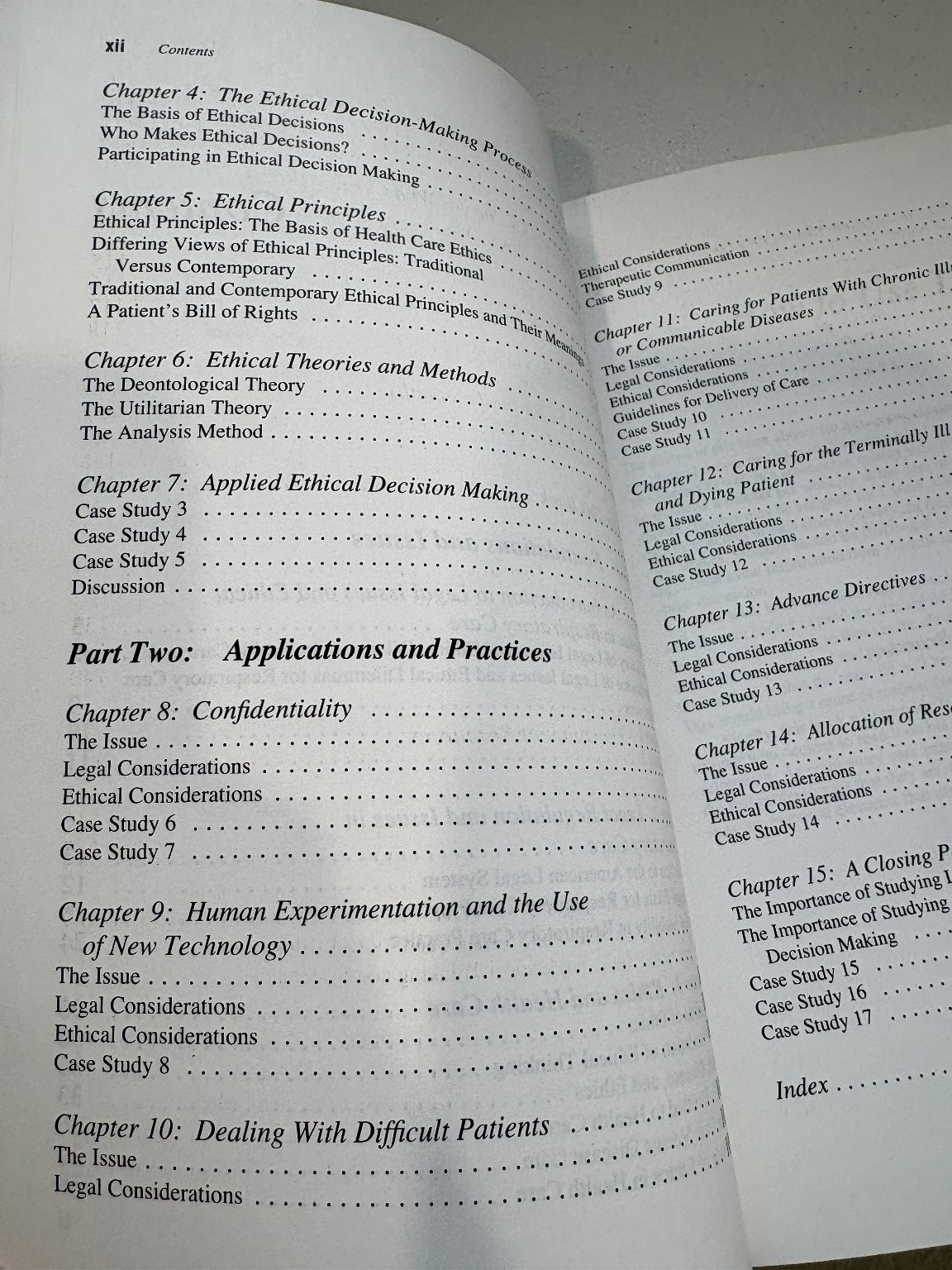 Legal Issues and Ethical Dilemmas in Respiratory Care Carroll 1996 F.A. Davis