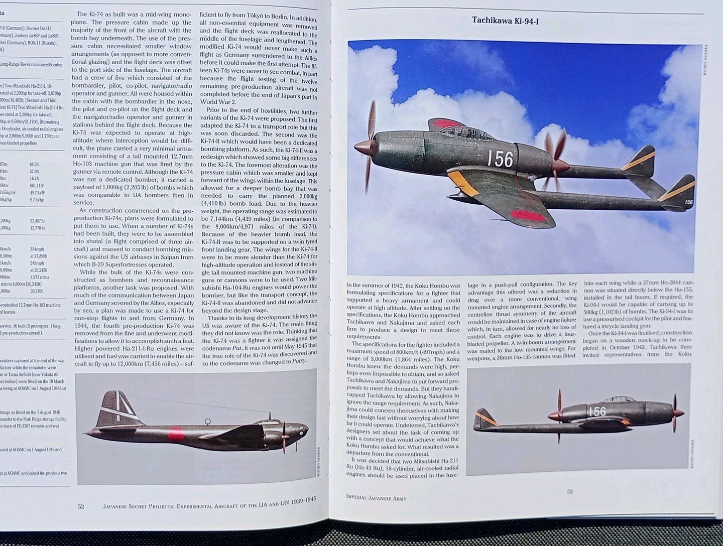 Japanese Secret Projects Experimental Aircraft Of The IJA and IJN 1939-45 Book