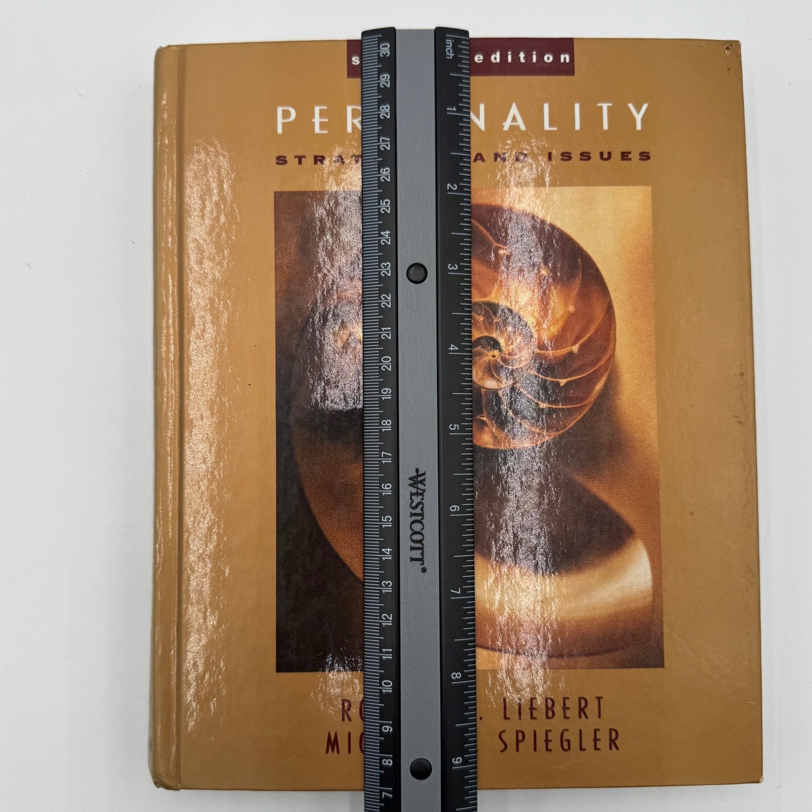 Brooks Cole Personality Strategies and Issues 7th Ed Liebert Spiegler Textbook