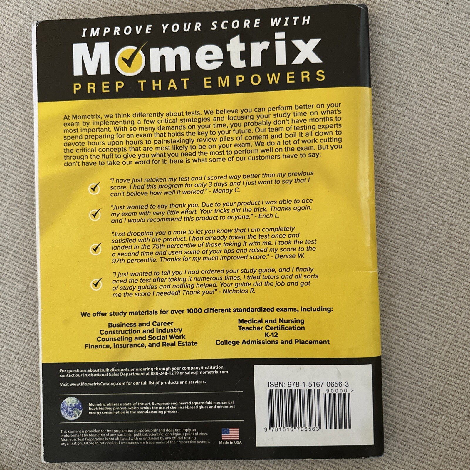 MOMETRIX GACE Test Prep Curriculum and Instruction Secrets Study Guide